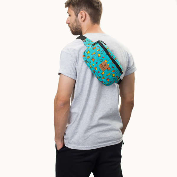 "Logo" Conspiracy Multicolor Hip Bag