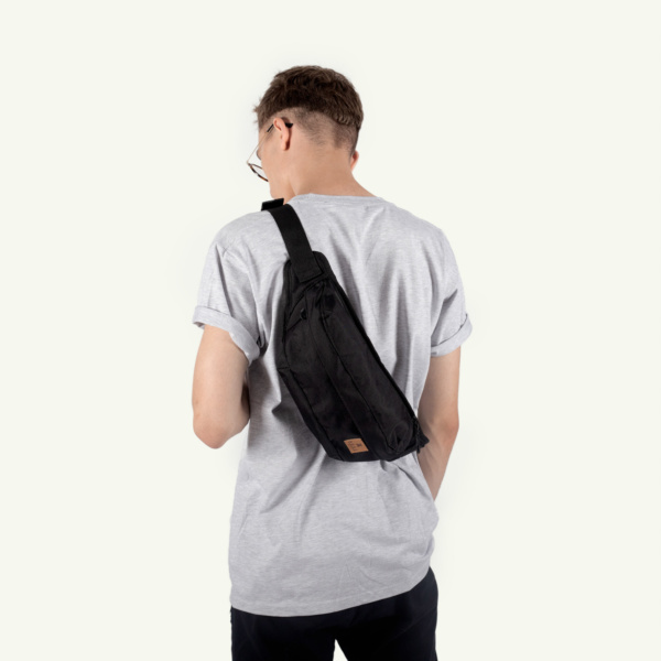 "Tormund" Black Hip bag