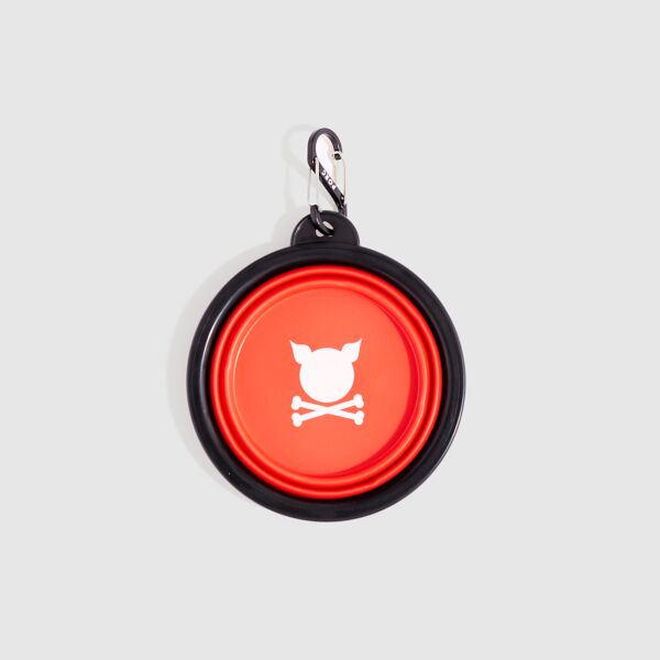 "Elements" Red Collapsible Pet Water Bowl