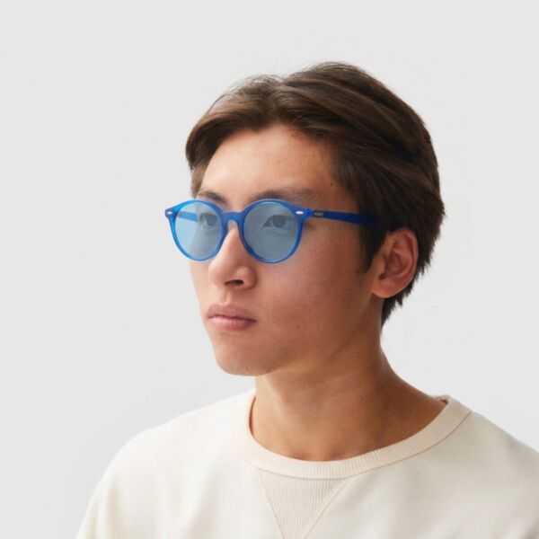 "Day Off" Blue Polarized Sunglasses