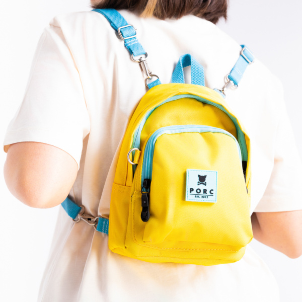 "Day Off" Gold Backbag
