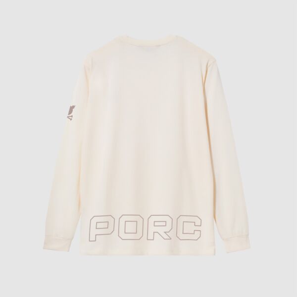 "Digital" Off White Longsleeve T-Shirt