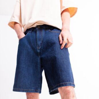 "Notorious" Indigo Denim Shorts