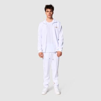 "Prime" White Track Pants