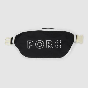 "Jack" Black/Off white Hip Bag