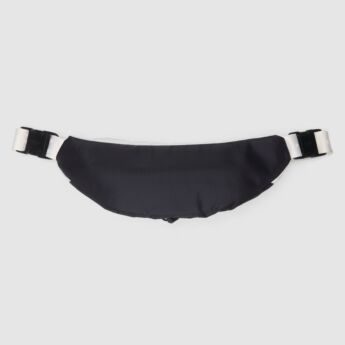 "Summit" Black/Off white Hip Bag