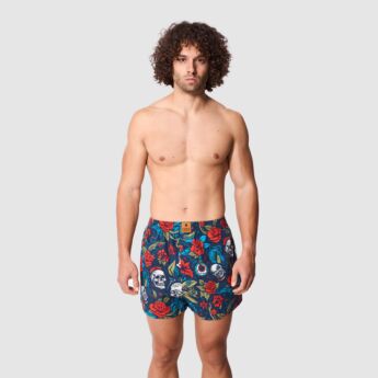 "Crimson" Navy Boxer Shorts
