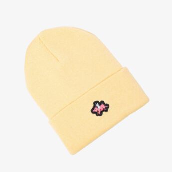 "Flying Pig" Natural Beanie