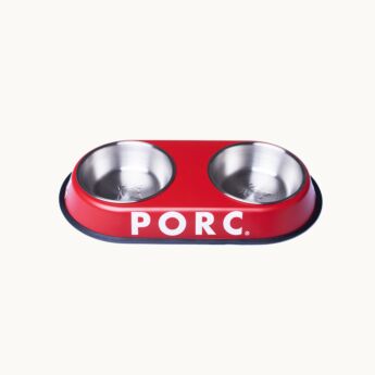 "Dual" Bordo Pet Feeder