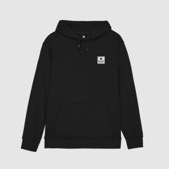 "Reflective Label" Hooded Sweat