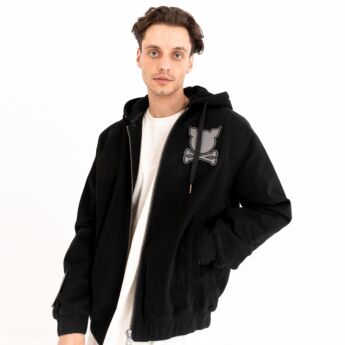 "Racking" Black Jacket