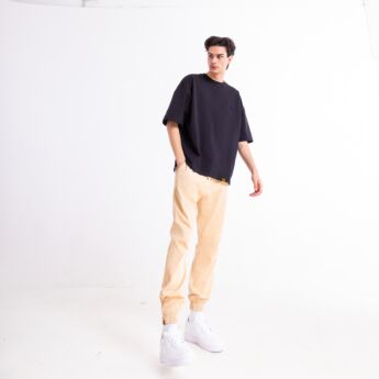 "Essential Logo" Natural Joggers