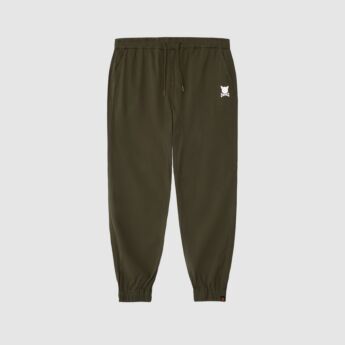 "Essential Logo" Olive Joggers
