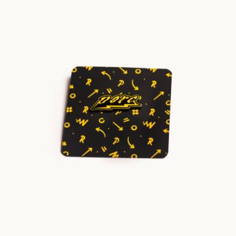 "Flash" Metallic Pin