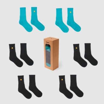 "Essential Logo" Weekly Pack Socks