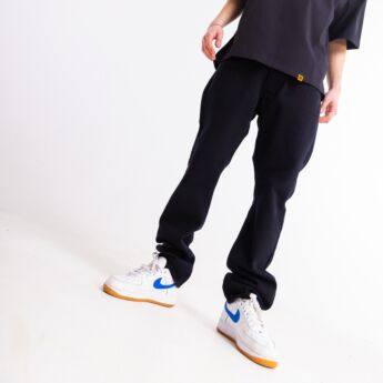"Invert" Black Denim Pants