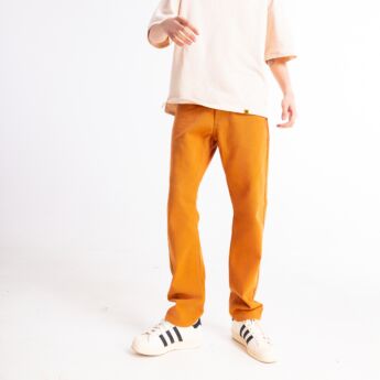 "Invert" Brown Denim Pants