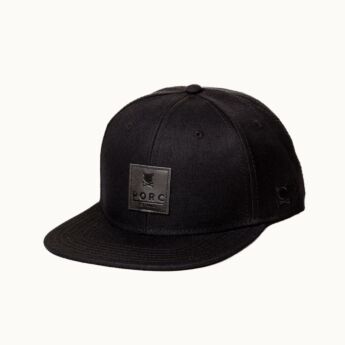 "Logo" Leather Premium Snapback