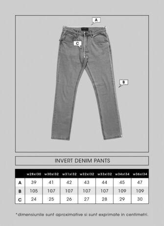 "Invert" Denim Pants