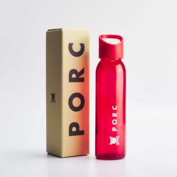 "Elements" Red Hydration Bottle