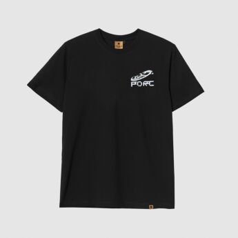"No Clean Record" Black T-Shirt