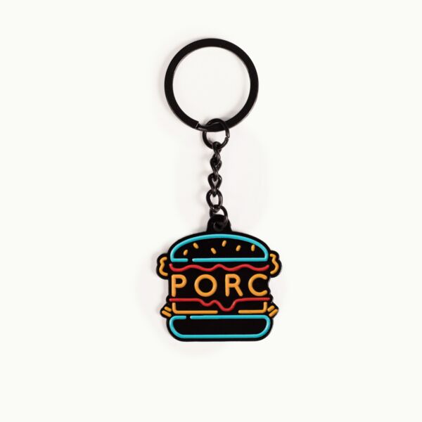 "Neon" Metallic Keychain