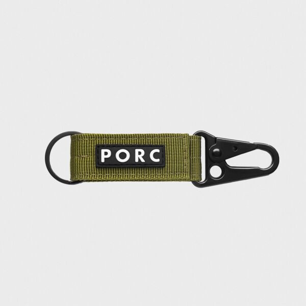 "Action" Olive Keystrap