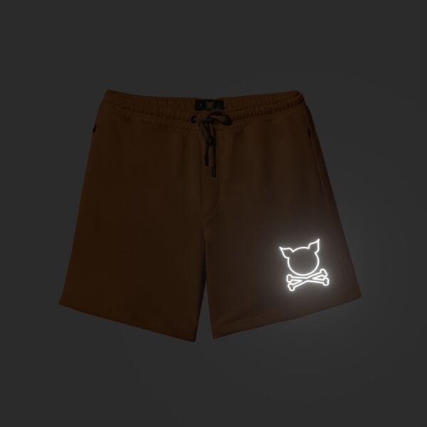 "Vital" Brown Sweatshorts