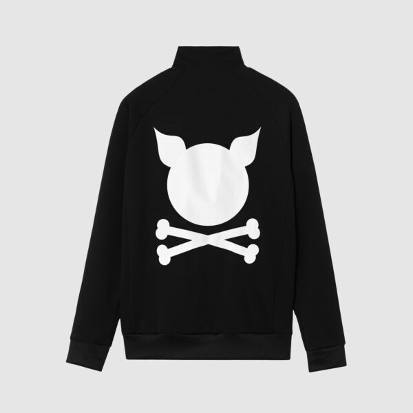 "Crooked" Track Top
