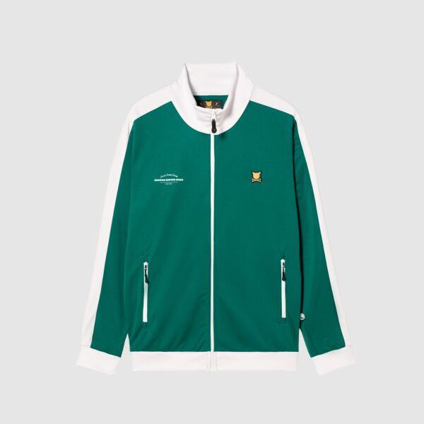 "LHazy Club" Green Track Top