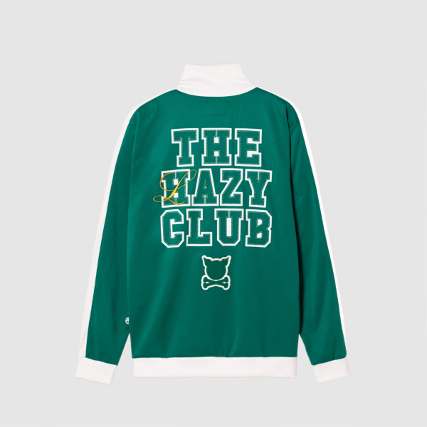 "LHazy Club" Green Track Top