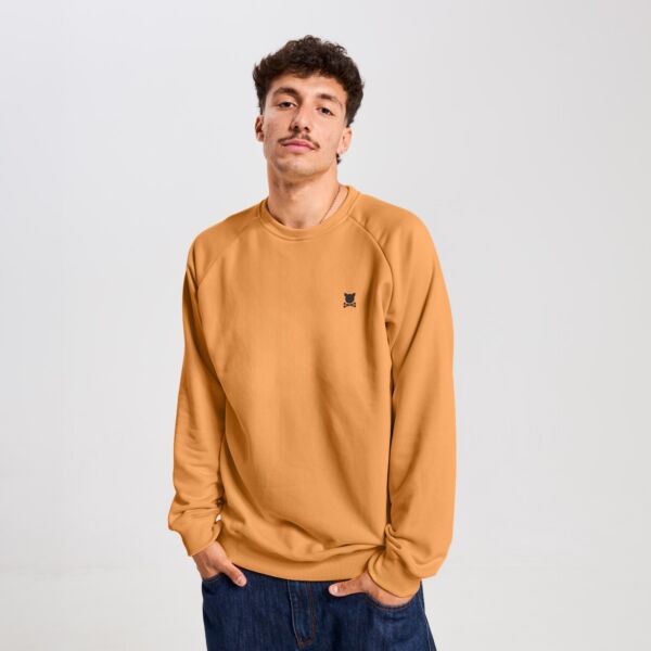 "Essential Logo" Brown Sweatshirt