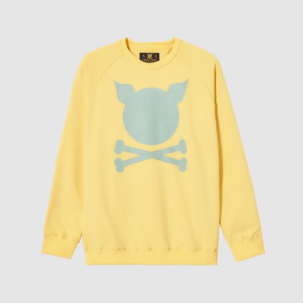 "Logo" Yellow Sweatshirt