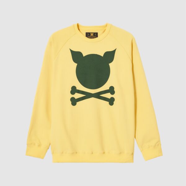 "Logo" Yellow Sweatshirt