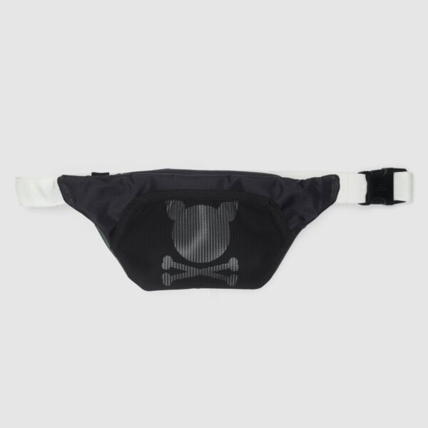 "Incognito" Black/Olive Reversible Hip Bag