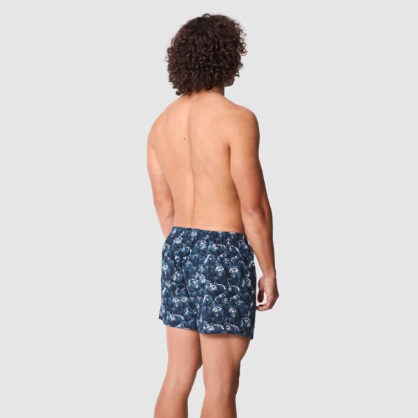"Incognito" Black Boxer Shorts