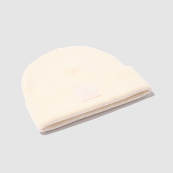 "Concealed" Off White Beanie