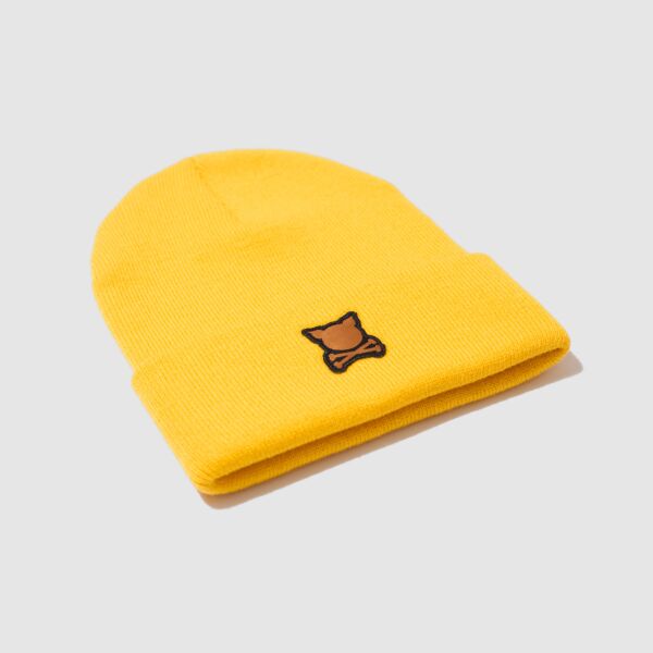 "Determined" Mustard Beanie