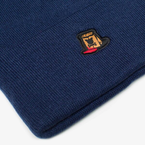 "Lunch" Navy Beanie