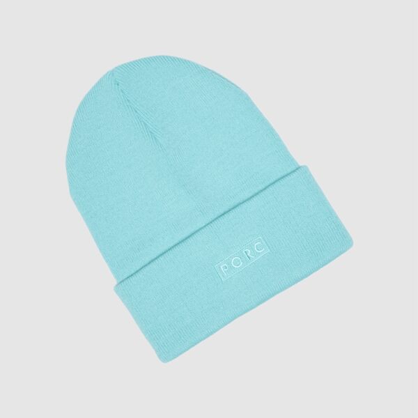 "Nugget" Aqua Beanie