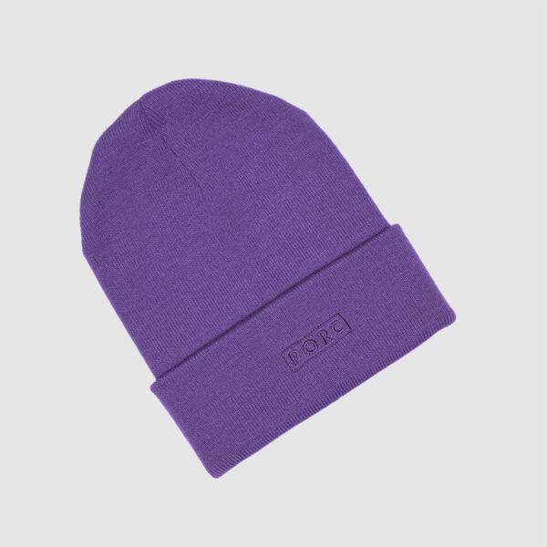 "Nugget" Purple Beanie