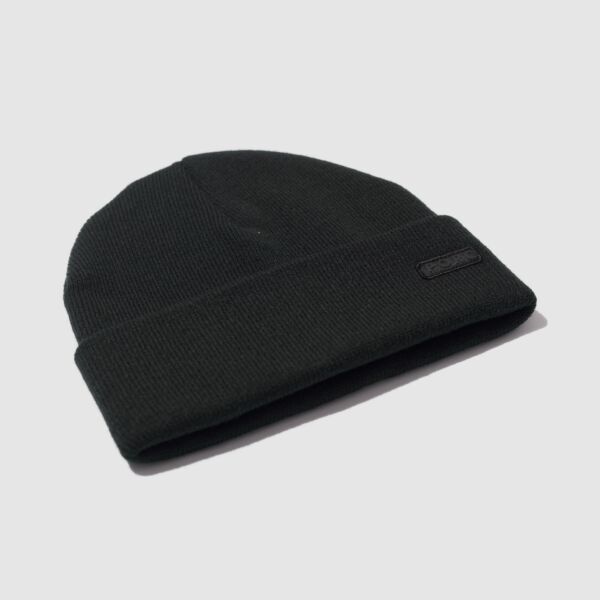 "Sector" Black Beanie