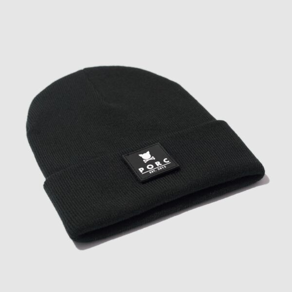 "Supply" Black Beanie