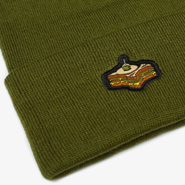"Toast" Olive Beanie