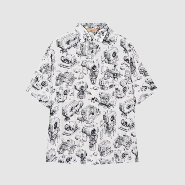 "Control" Black/White Shirt