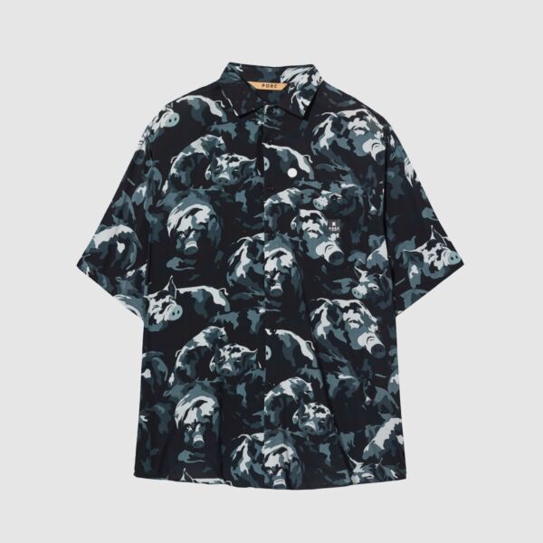 "Hogs" Black Shirt