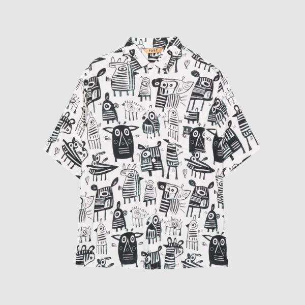 "Tribe" Black/White Shirt