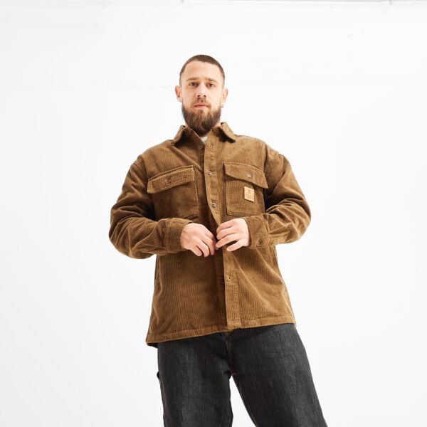 "Proper" Brown Corduroy Shirt