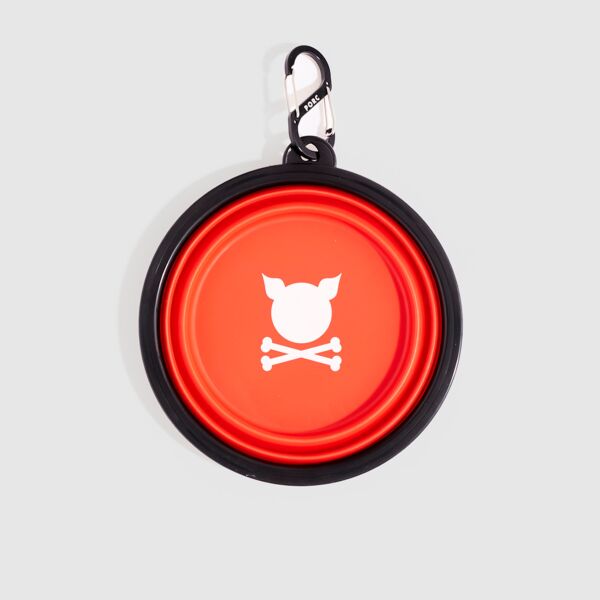 "Elements" Red Collapsible Pet Water Bowl