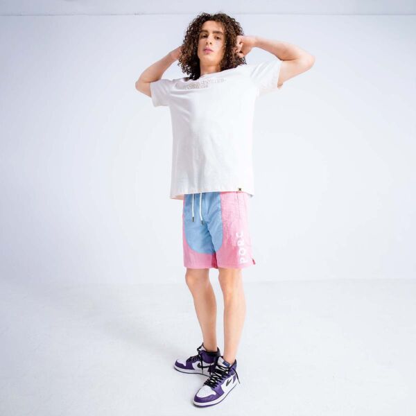 "Container" Pink/Blue Shorts